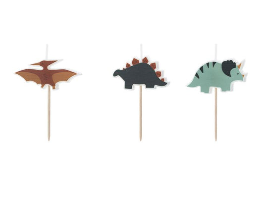 Dinosaur Birthday Candles