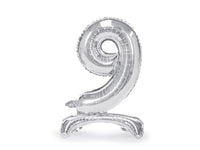 Standing Foil Balloon Number “9”