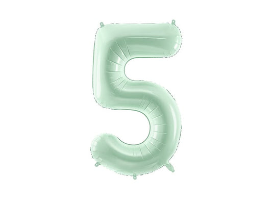 Фолиев балон цифра „5“
