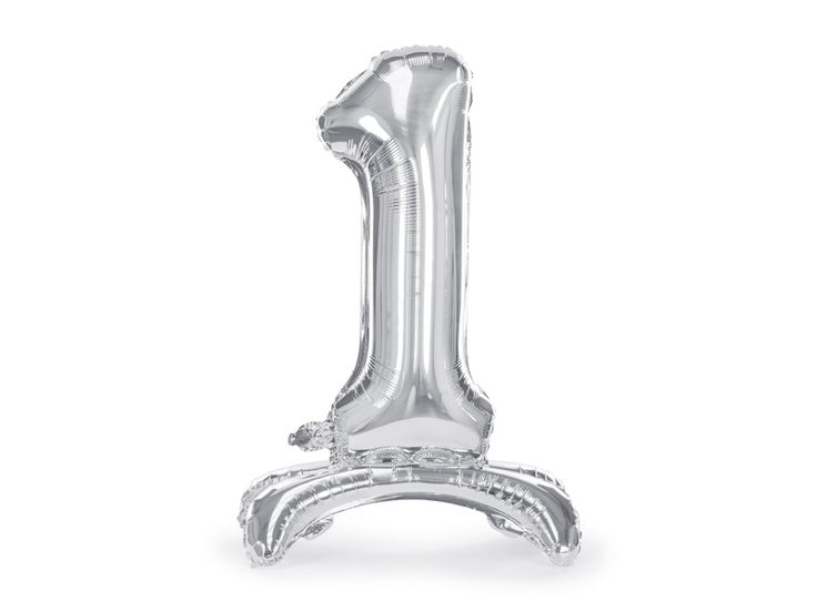 Standing Foil Balloon Number “1” 