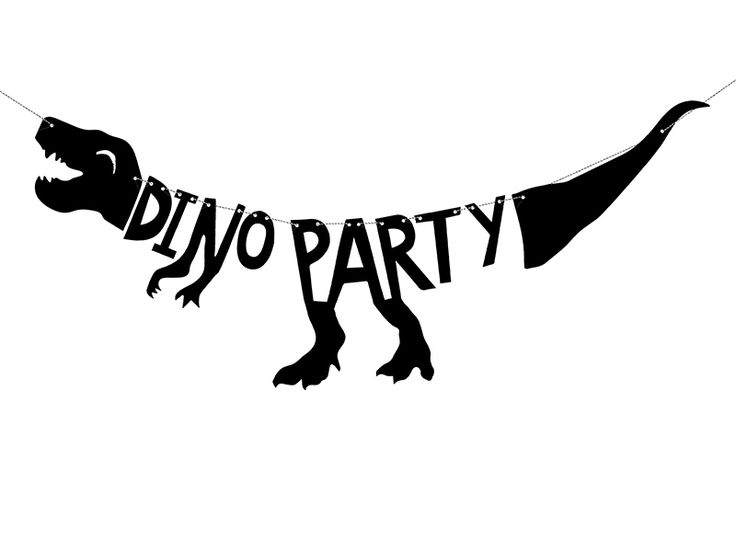 Парти банер „Dinosaurs – Dino Party“