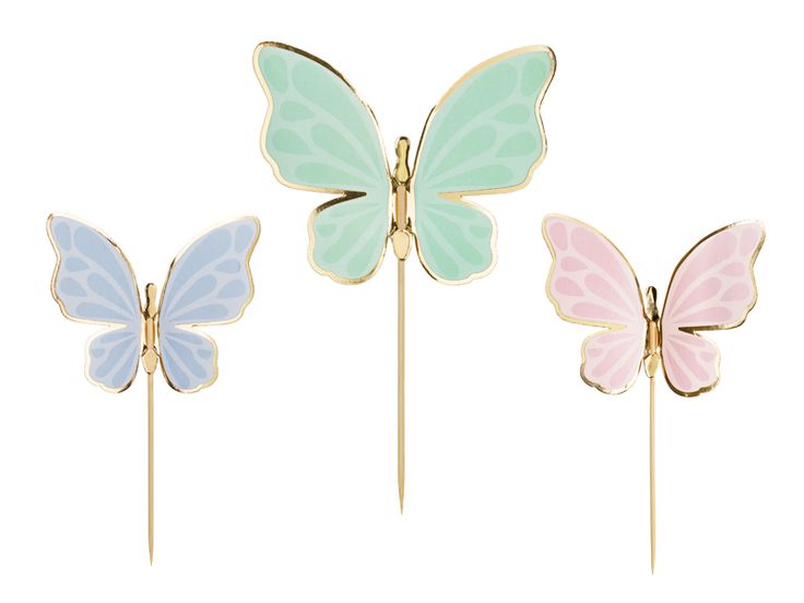 Cake Toppers “Butterflies”