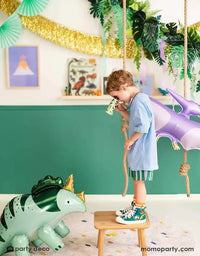 Triceratops Foil Balloon