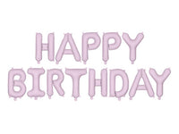 Фолиев балон-надпис „Happy Birthday“