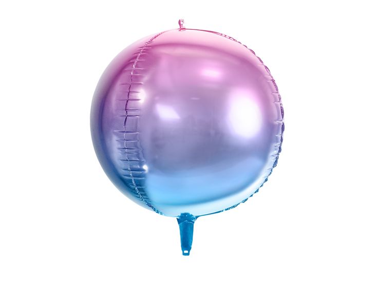 Foil Ombre Balloon “Violet & Blue Ocean”