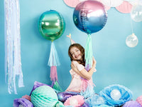 Foil Ombre Balloon “Blue & Green Magic”