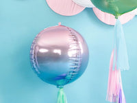 Foil Ombre Balloon “Violet & Blue Ocean”