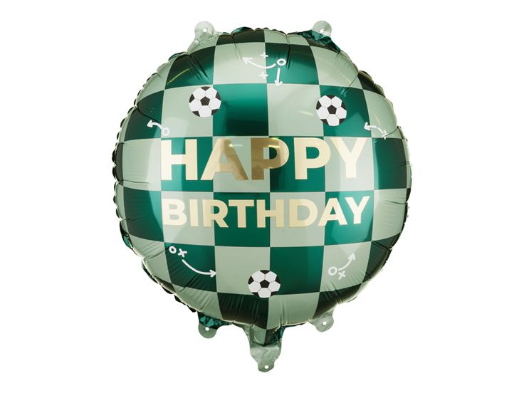 Фолиев балон „Happy Birthday – Футбол“