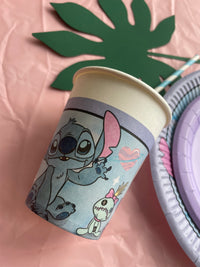 Party Set for 1 Child "Stitch & Angel"