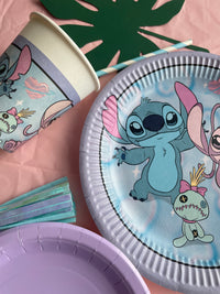 Party Set for 1 Child "Stitch & Angel"