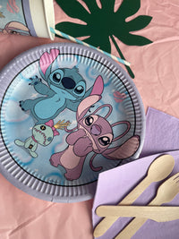 Party Set for 1 Child "Stitch & Angel"