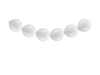 Linking Balloons – Metallic Pure White