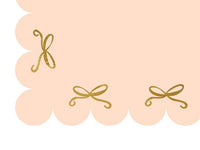Paper Tablecloth “Bows”