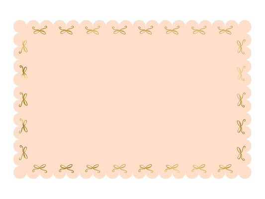 Paper Tablecloth “Bows”