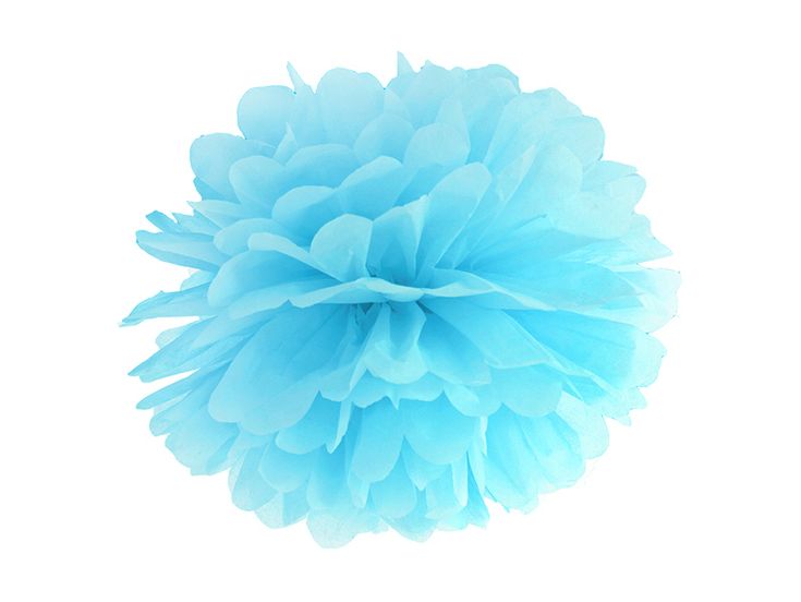 Tissue Paper Pompom “Sky Blue”