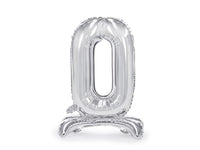 Standing Foil Balloon Number “0”