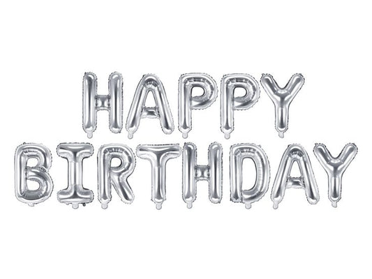 Фолиев балон „Happy Birthday“